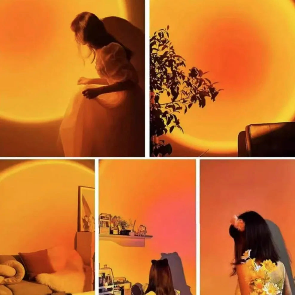 Sunset Glow LED Ceiling Lamp