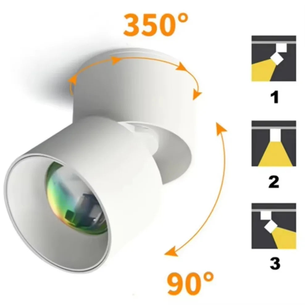 Sunset Glow LED Ceiling Lamp